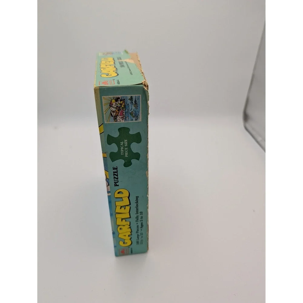 Vintage‎ Garfield Odie Sailboat Jigsaw Puzzle 100 Pieces Golden 11.5x15 4609-14